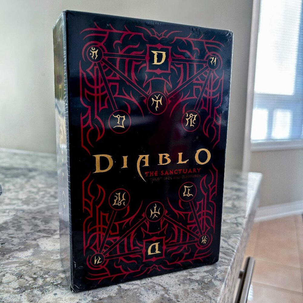Diablo The Sanctuary Tarot Deck & Guidebook Sealed Blizzard Collectible